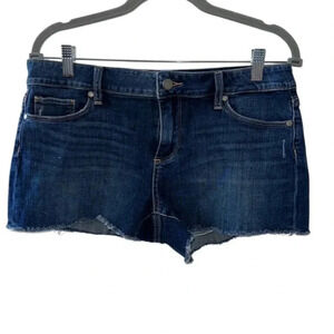 Paige Dark Wash Catalina Shorts Size 30